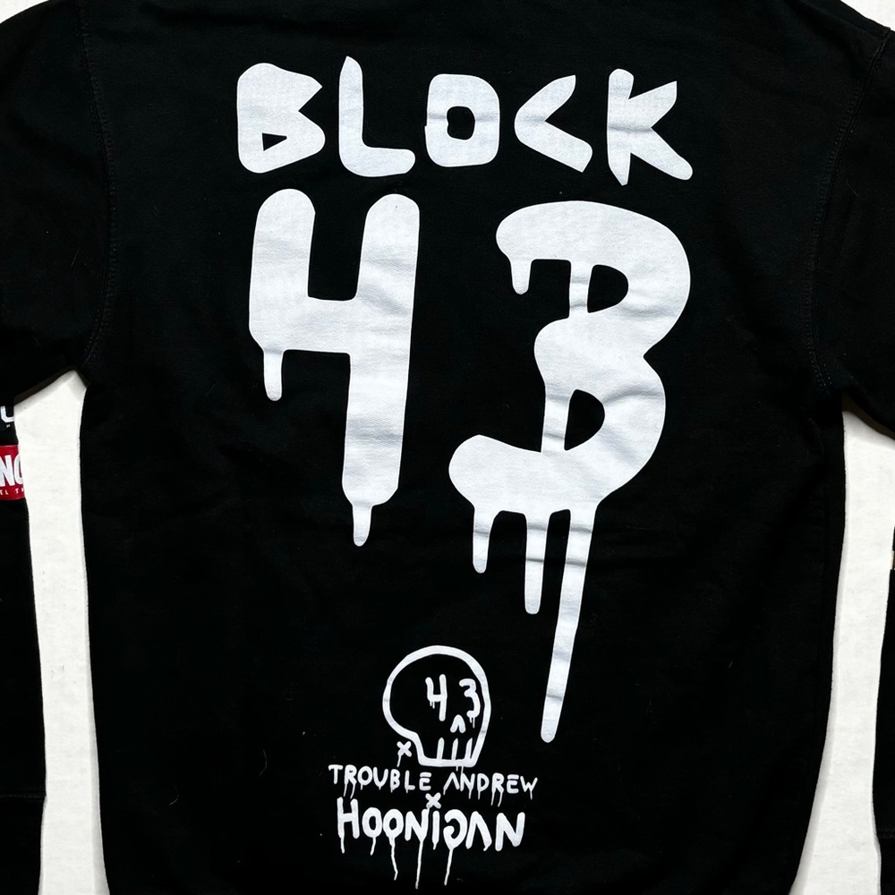 Hoonigan x Trouble Andrew Ken Block Ghost Series pullover hoodie - Picture 6 of 9